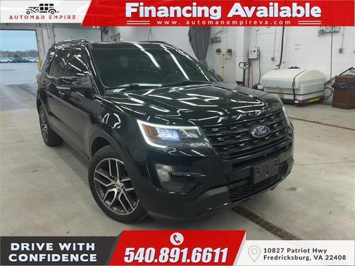 Black 2016 Ford Explorer Sport