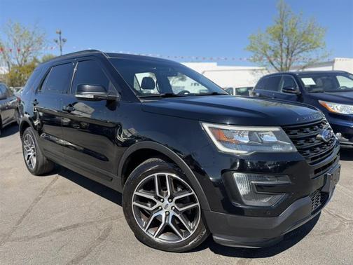 Black 2016 Ford Explorer Sport