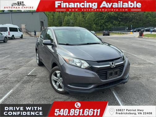 Gray 2016 Honda HR-V LX