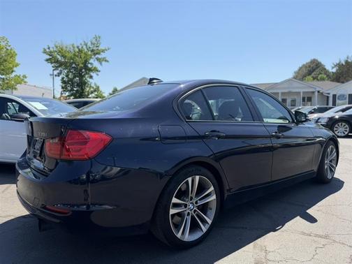 Blue 2013 BMW 335 i