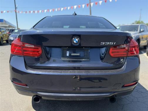 Blue 2013 BMW 335 i