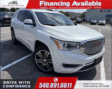 White 2019 GMC Acadia Denali