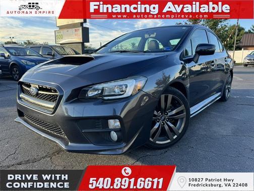 Dark Gray Metallic 2017 Subaru WRX Limited