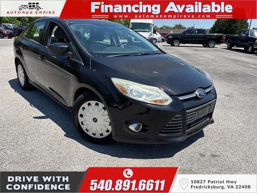 Black 2012 Ford Focus SE