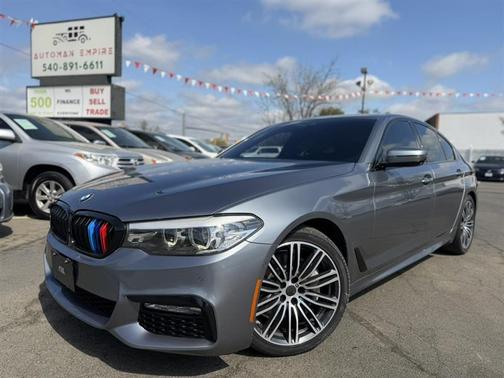 Gray 2017 BMW 530 i
