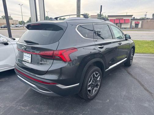 Portofino Gray 2023 Hyundai SANTA FE HEV SEL Premium