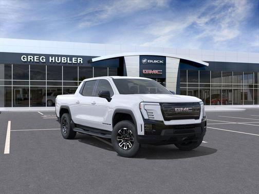 Summit White 2026 GMC Sierra EV Extended Range Elevation