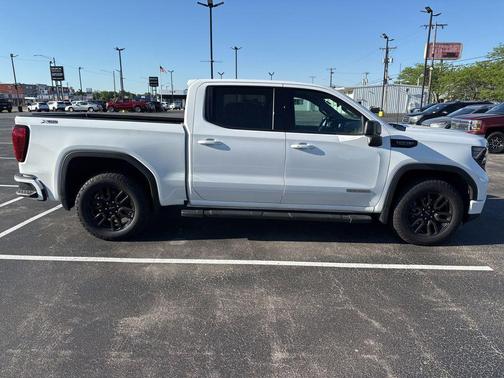 Summit White 2025 GMC Sierra 1500 Elevation