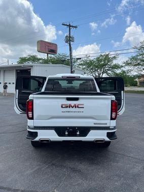 Summit White 2025 GMC Sierra 1500 Elevation