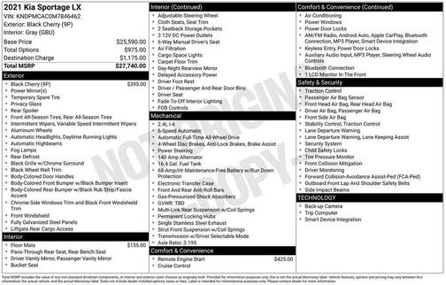 2021 Kia Sportage LX