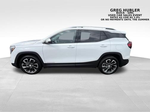 Summit White 2023 GMC Terrain SLT