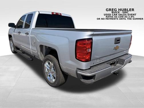Silver Ice Metallic 2018 Chevrolet Silverado 1500 Custom