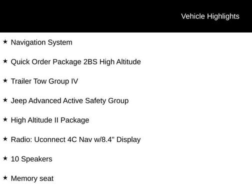 2019 Jeep Grand Cherokee High Altitude