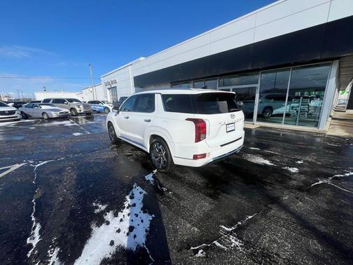 Hyper White 2022 Hyundai PALISADE Calligraphy