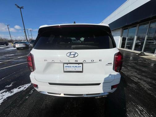 Hyper White 2022 Hyundai PALISADE Calligraphy