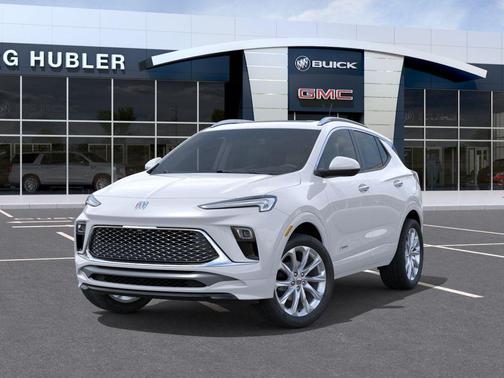 White Frost Tricoat 2026 Buick Encore GX Avenir