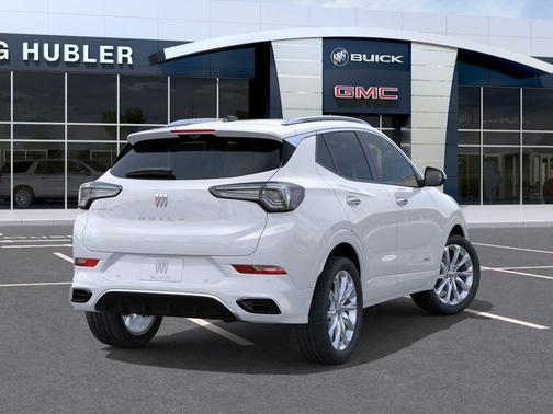 White Frost Tricoat 2026 Buick Encore GX Avenir