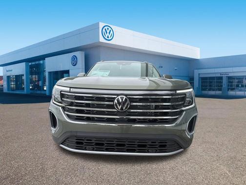 Avocado Green Pearl 2026 Volkswagen Atlas 2.0T SE w/Technology 4MOTION