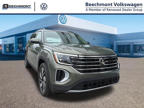 Avocado Green Pearl 2026 Volkswagen Atlas 2.0T SE w/Technology 4MOTION