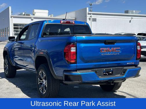 Dynamic Blue Metallic 2024 GMC Canyon AT4