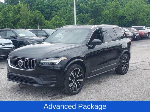 Onyx Black Metallic 2021 Volvo XC90 T6 Momentum