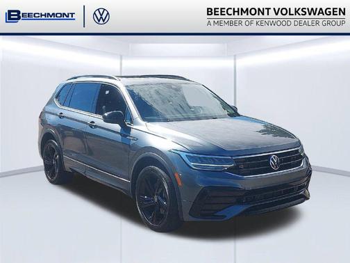 Platinum Gray Metallic 2023 Volkswagen Tiguan 2.0T SE R-Line Black 4MOTION