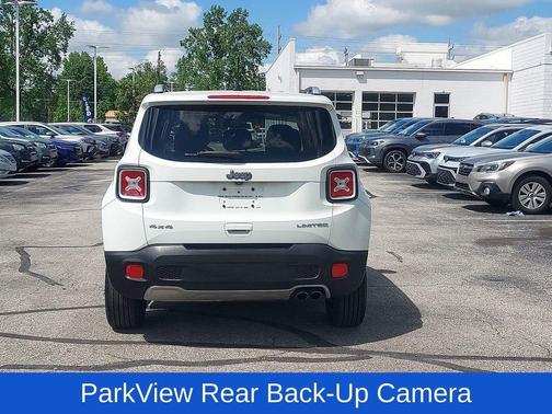 Alpine White 2018 Jeep Renegade Limited