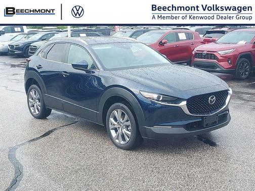 Deep Crystal Blue Mica 2023 Mazda CX-30 2.5 S Preferred Package