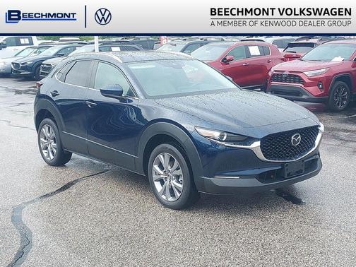 Deep Crystal Blue Mica 2023 Mazda CX-30 2.5 S Preferred Package
