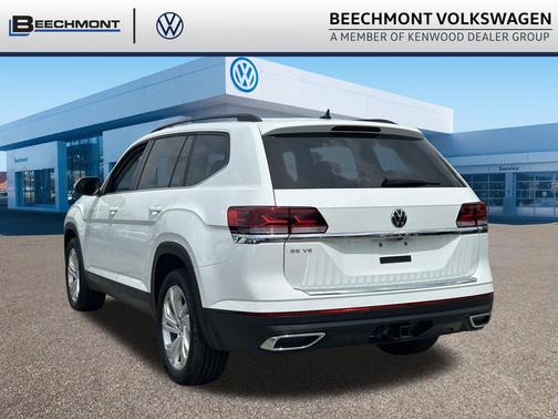 Pure White 2023 Volkswagen Atlas 3.6L SE w/Technology