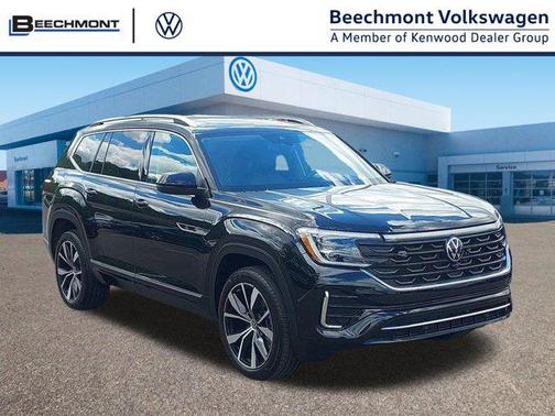 Deep Black 2025 Volkswagen Atlas 2.0T SEL Premium R-Line 4MOTION