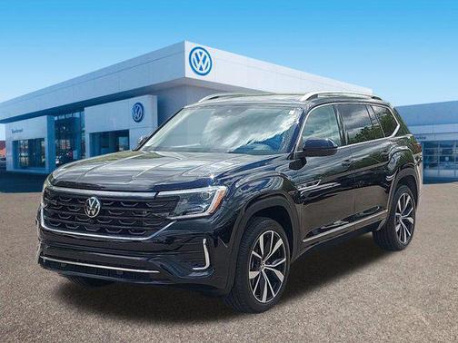 Deep Black 2025 Volkswagen Atlas 2.0T SEL Premium R-Line 4MOTION