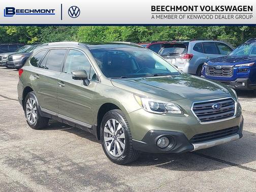 Wilderness Green Metallic 2017 Subaru Outback 2.5i Touring