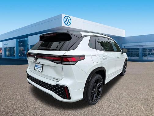 Opal White Pearl 2026 Volkswagen Tiguan 2.0T SE R-Line Black 4MOTION