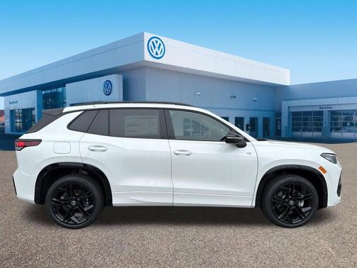 Opal White Pearl 2026 Volkswagen Tiguan 2.0T SE R-Line Black 4MOTION