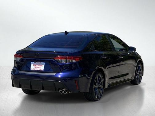 Blueprint/Midnight Black Metallic 2026 Toyota Corolla XSE