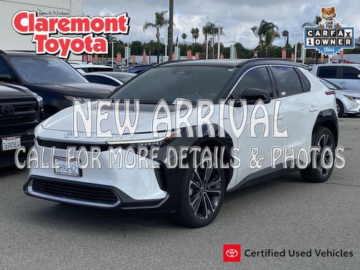Wind Chill Pearl w/Black Roof 2024 Toyota bZ4X Limited