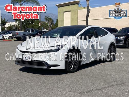 White 2024 Toyota Prius XLE