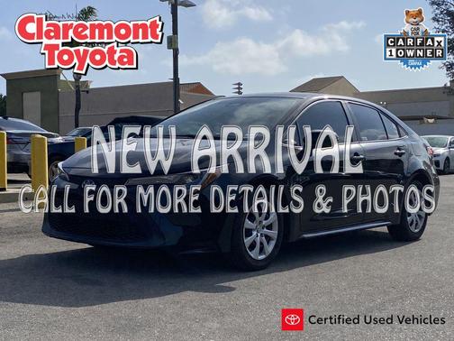 Midnight Black Metallic 2025 Toyota Corolla LE