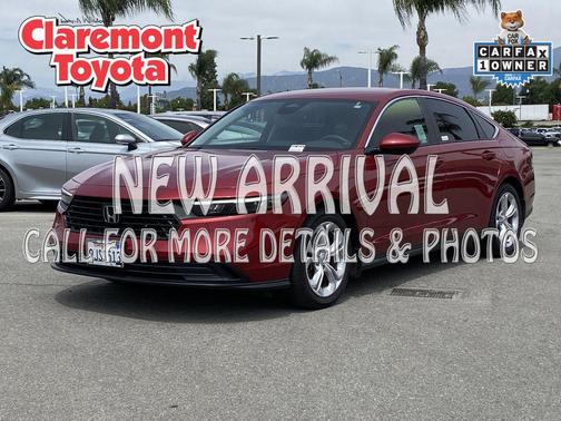 Radiant Red Metallic 2024 Honda Accord LX 1.5T