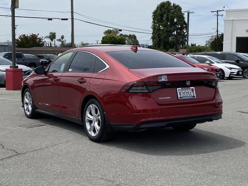 Radiant Red Metallic 2024 Honda Accord LX 1.5T