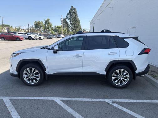 Wind Chill Pearl 2025 Toyota RAV4 XLE Premium