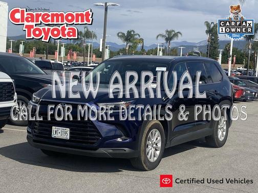 Blueprint 2025 Toyota Grand Highlander XLE