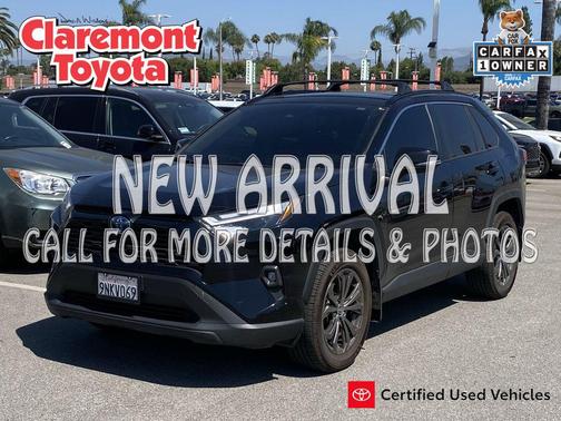 Midnight Black Metallic 2024 Toyota RAV4 Hybrid XLE Premium