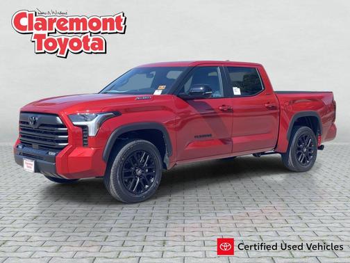 Supersonic Red 2025 Toyota Tundra Hybrid Limited
