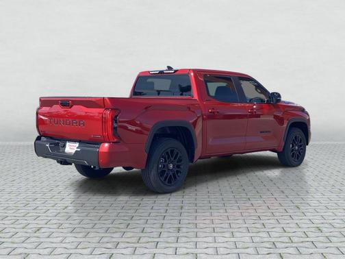 Supersonic Red 2025 Toyota Tundra Hybrid Limited