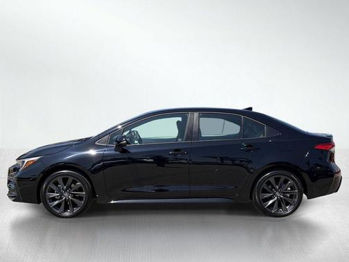 Midnight Black Metallic 2026 Toyota Corolla SE