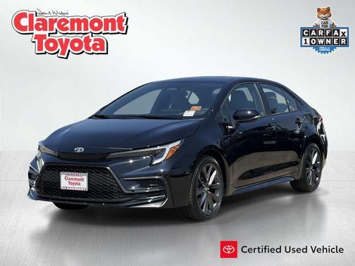 Midnight Black Metallic 2026 Toyota Corolla SE