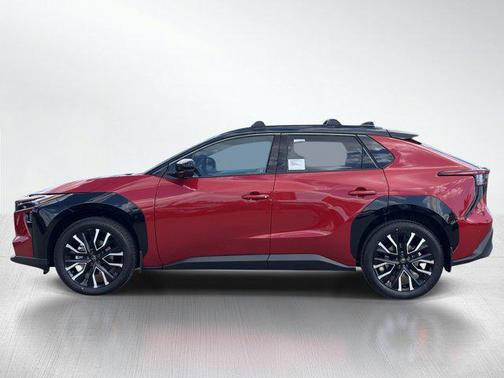 Supersonic Red w/Midnight Black Metallic Roof 2026 Toyota bZ Limited