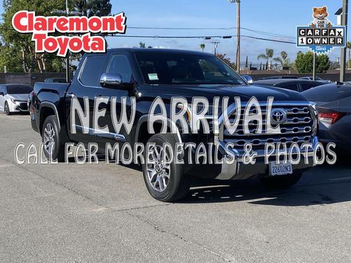 Midnight Black Metallic 2022 Toyota Tundra 1794 Edition